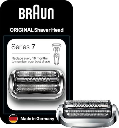 Braun Series 7 Scherkopf 73S Silber –  Ersatzscherteil für Elektrorasierer