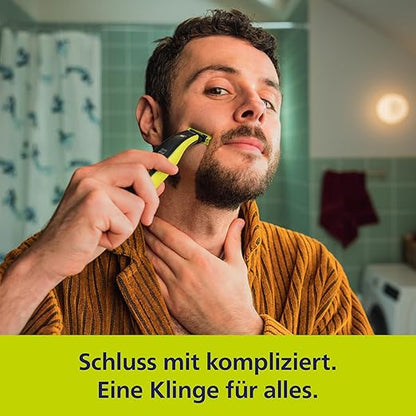 Philips OneBlade Ersatzklingen QP250/50 – 5x Original Klingen für Gesicht & Körper