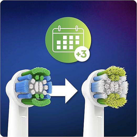 Oral-B Precision Clean Aufsteckbürsten mit CleanMaximiser-Borsten für eine optimale Reinigung, 10 Stück