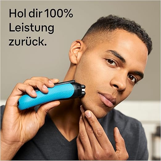 Braun Series 3 Elektrorasierer Scherkopf, Ersatzscherteil vom Hersteller passend für Braun Herren Rasierer Series 3 ProSkin, 32B, schwarz, 1er Pack
