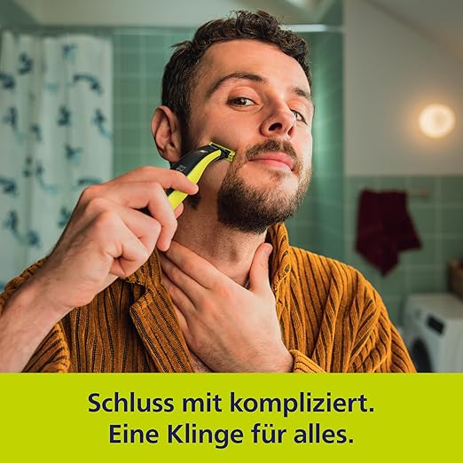 Philips OneBlade Ersatzklingen QP250/50 – 5x Klingen für Gesicht & Körper