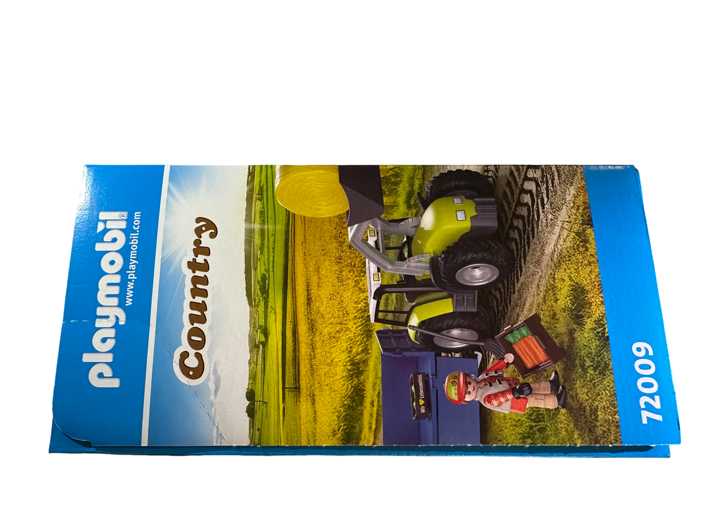 PLAYMOBIL Country 72009 Traktor mit Anhänger & Heuballen – Edeka Exklusiv