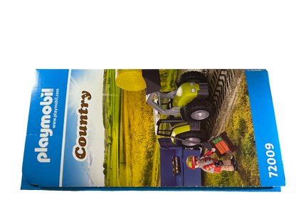 PLAYMOBIL Country 72009 Traktor mit Anhänger & Heuballen – Edeka Exklusiv