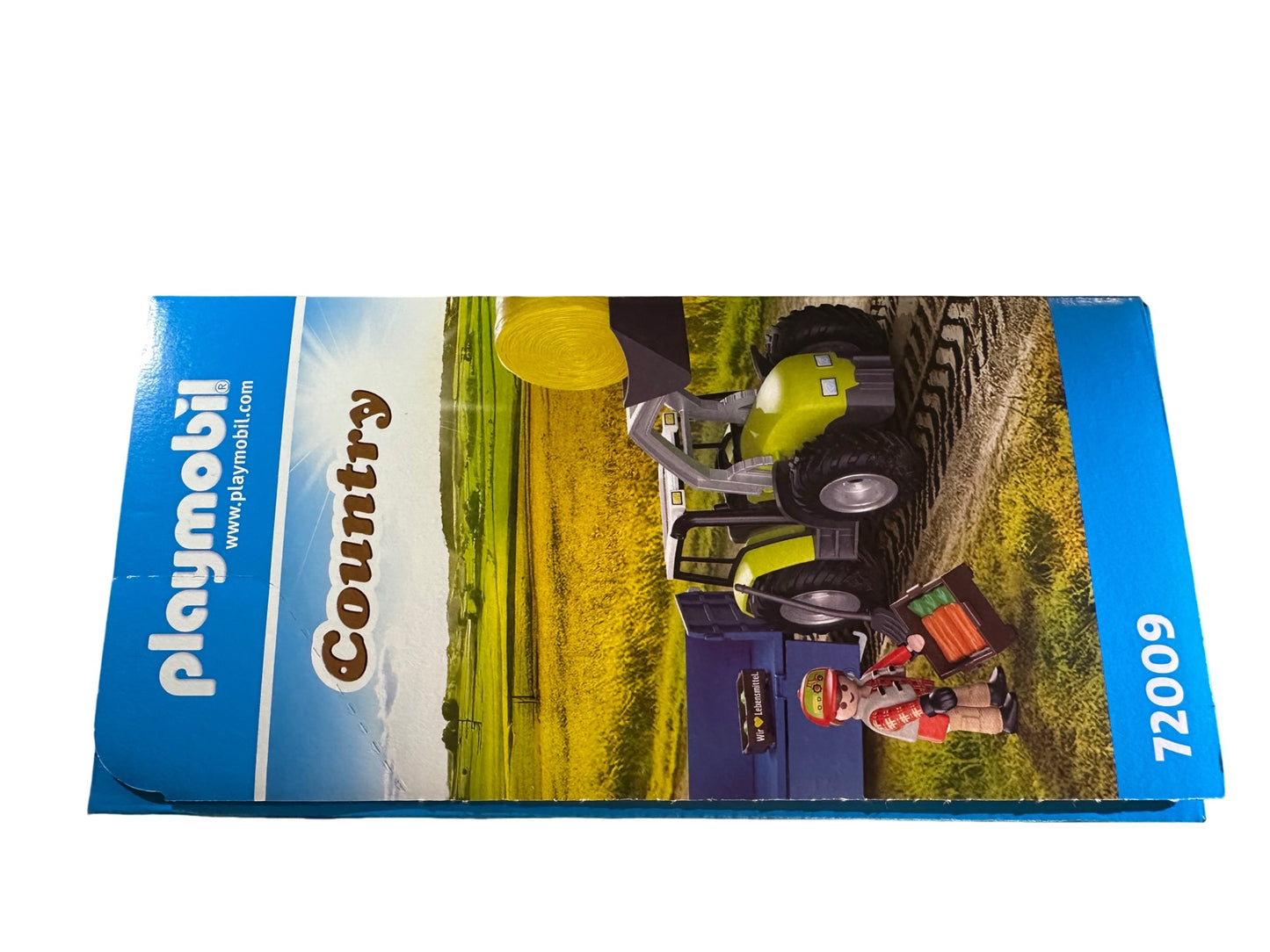 PLAYMOBIL Country 72009 Traktor mit Anhänger & Heuballen – Edeka Exklusiv