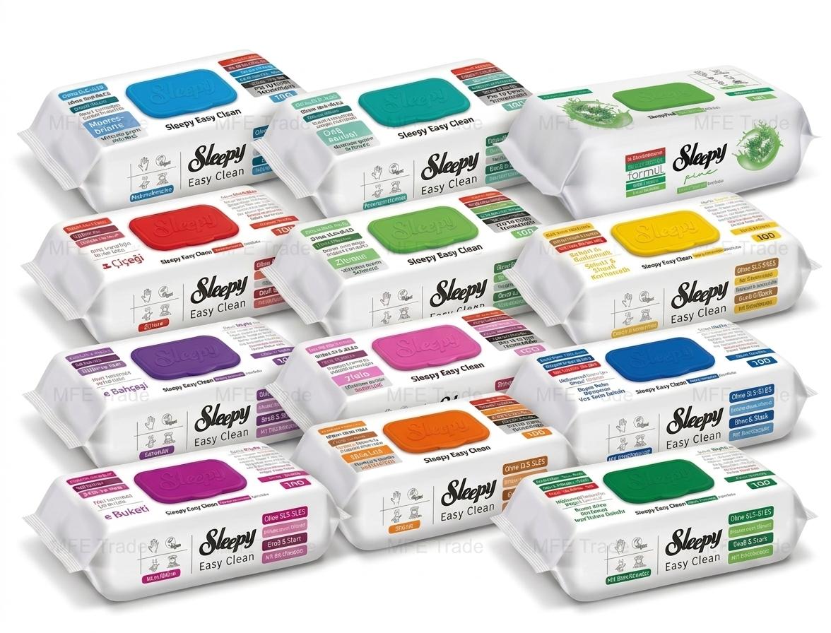 Sleepy Easy Clean MIXSET Neue Sorten alle 12x100