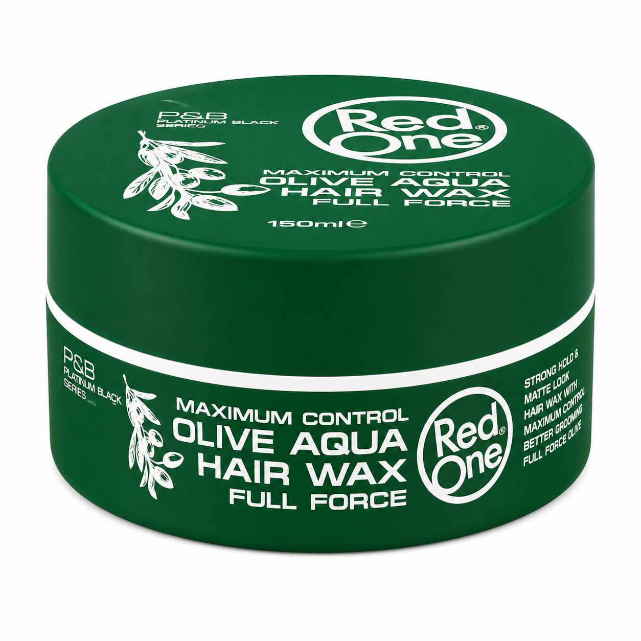 Red One Olive Aqua Hair Gel Wax Full Force 150ml – Haarwachs Aqua Gel Wax für starken Halt, Wet Look, Glanz, kurze Haare, Barber Style, Herren Haarstyling, Friseurbedarf, Männer Styling, Temu & TikTok Shop