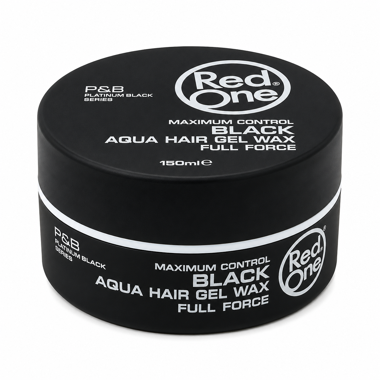 Red One Black Aqua Hair Gel Wax 150ml – Haarwachs Aqua Gel Wax für starken Halt, Wet Look, Glanz, kurze Haare, Barber Style, Herren Haarstyling, Friseurbedarf, Männer Styling, Temu & TikTok Shop