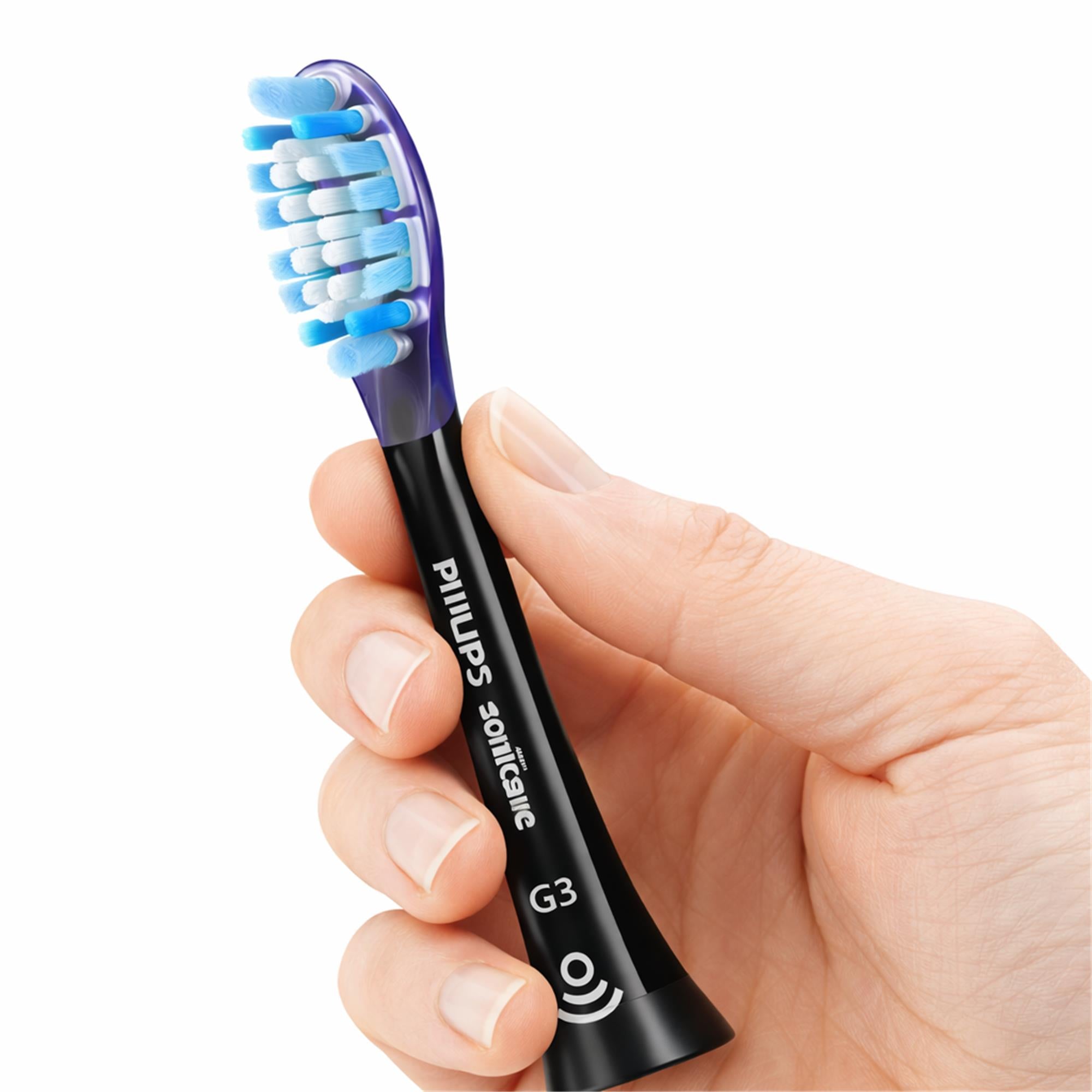 Sonicare G3 Bürstenkopf 4Stk. Schwarz