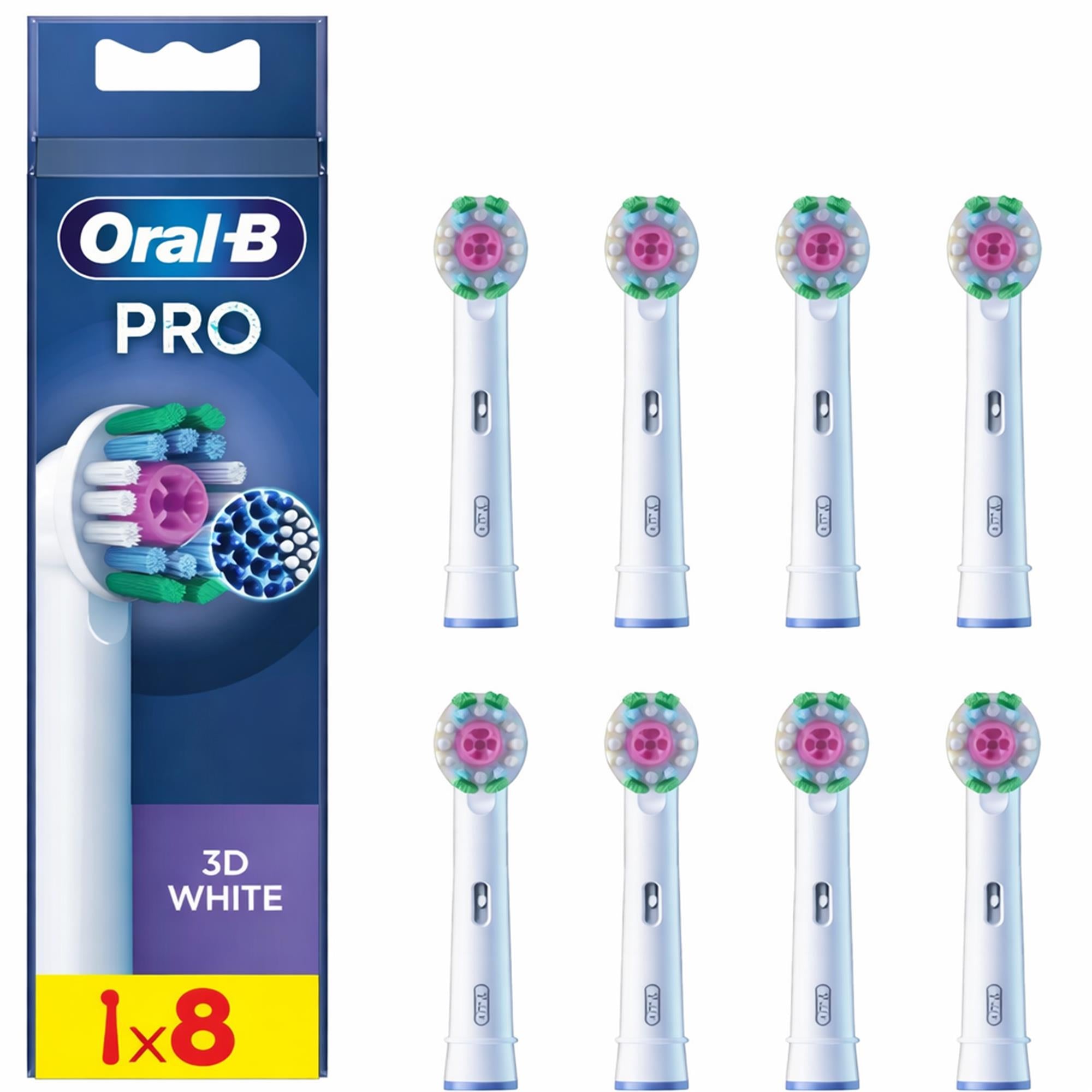 Pro 3D White 8Stk. Weiß