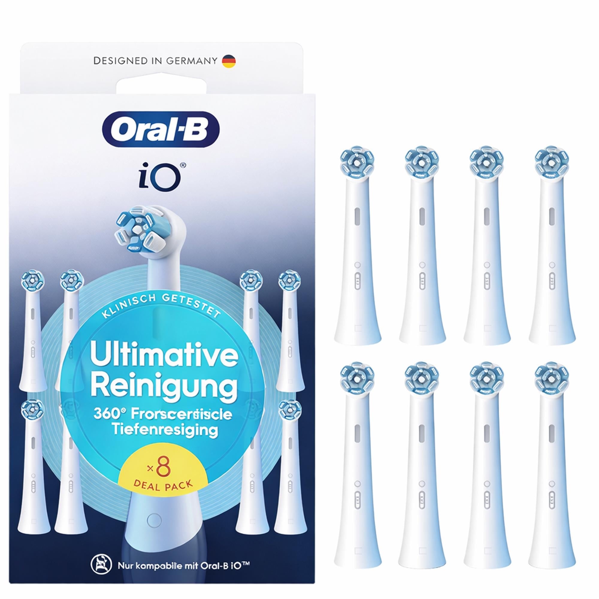 iO Ultimative Reinigung 8Stk. Weiß