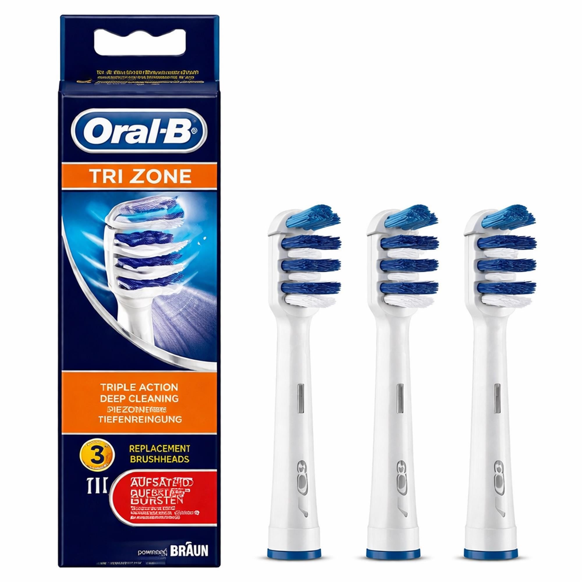TriZone 3Stk. Aufsteckbürsten