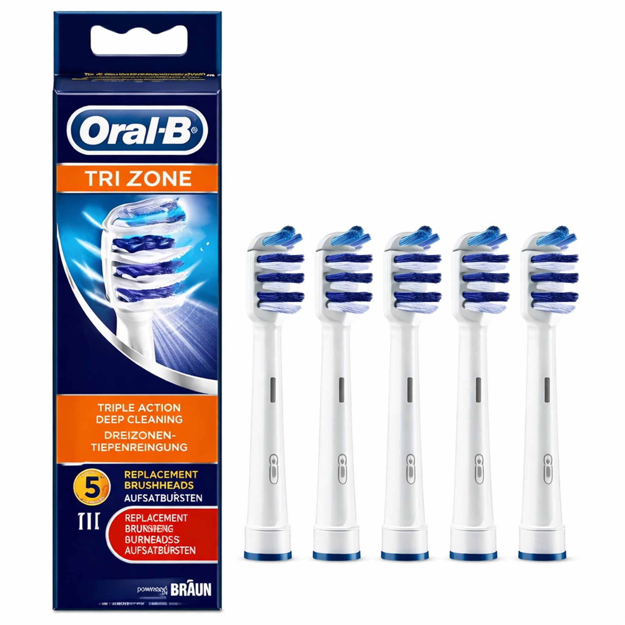TriZone 5Stk. Aufsteckbürsten