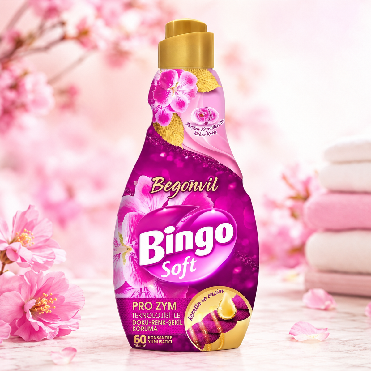 Bingo Soft Weichspüler Begonvil 1440 ml