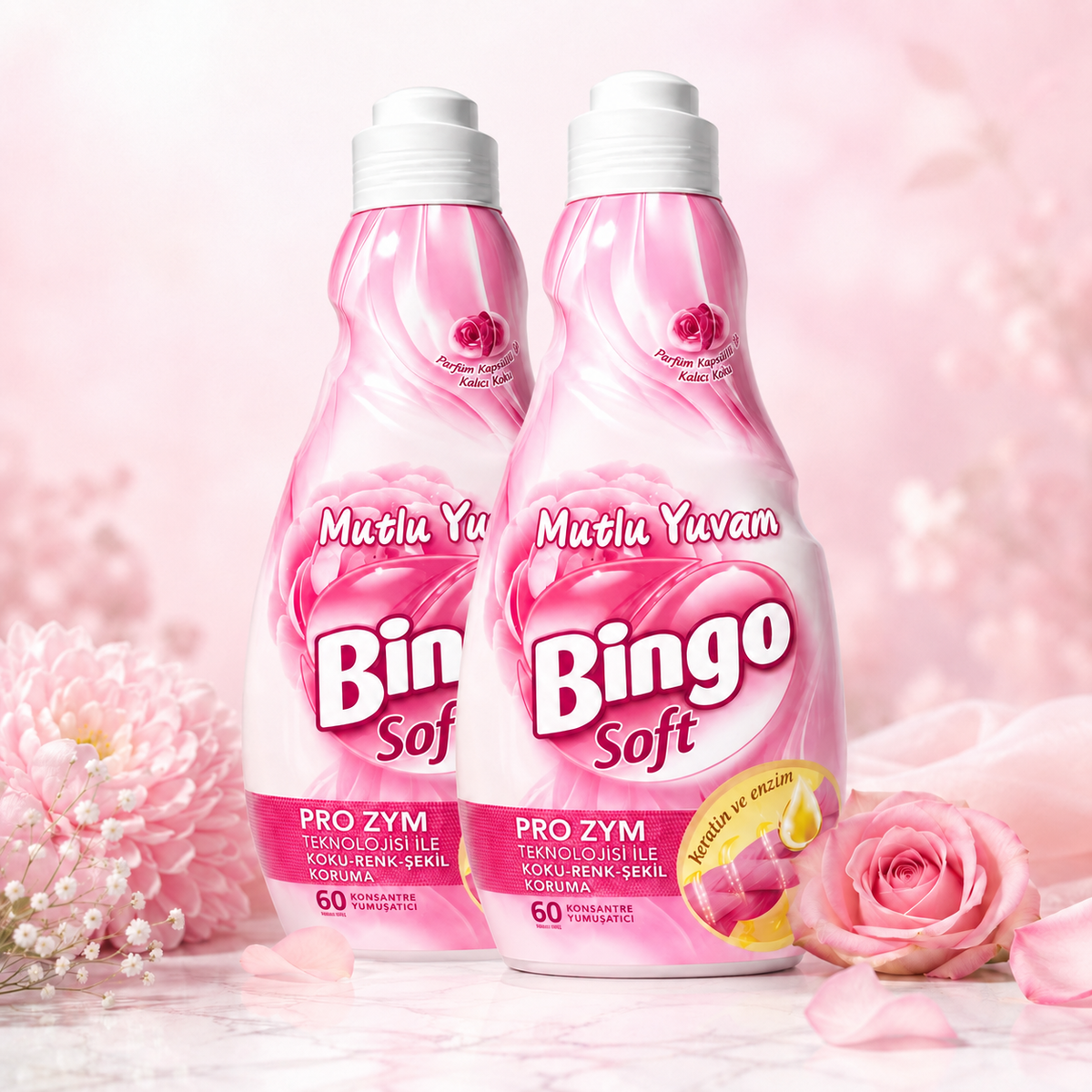 Bingo Soft Weichspüler Mutlu Yuvam 2x 1440 ml