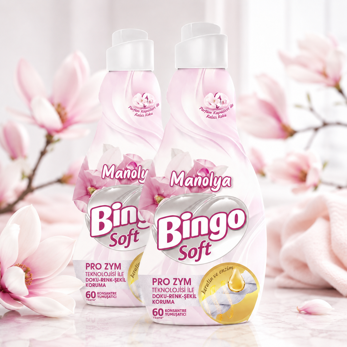 Bingo Soft Weichspüler Manolya 2x 1440 ml