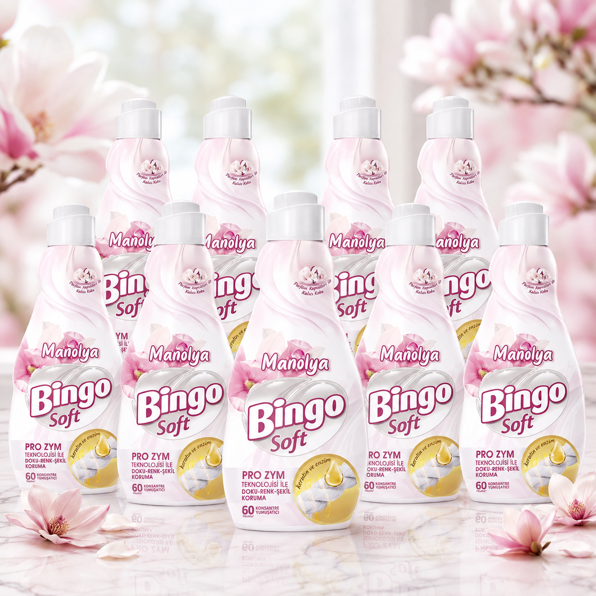 Bingo Soft Weichspüler Manolya 9x 1440 ml