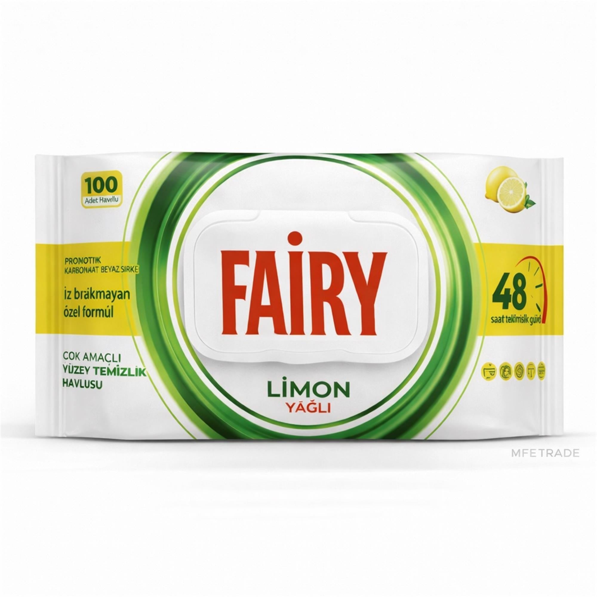 Fairy Oberflächenreinigungstücher Zitrone 6er