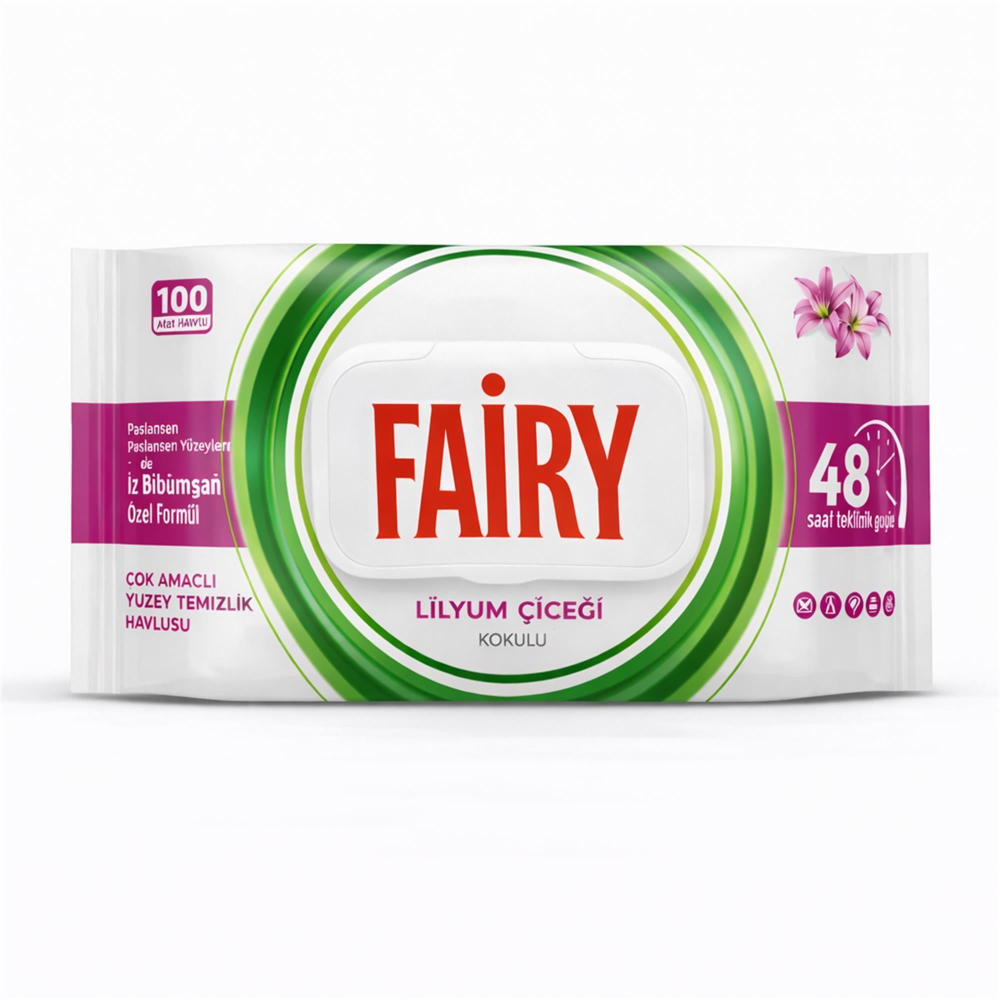 Fairy Oberflächenreinigungstücher Lilie