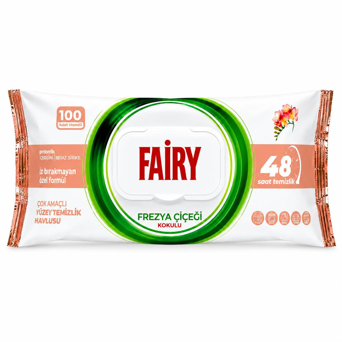 FAIRY Oberflächen-Reinigungstücher alle 6 Sorten – 12er Mixset, 12 x 100 Tücher