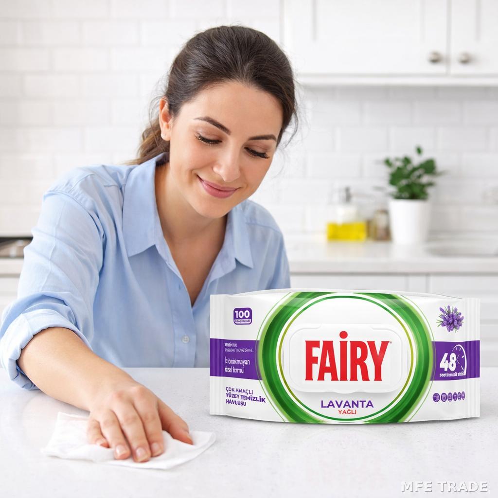 Fairy Oberflächenreinigungstücher Lavendel