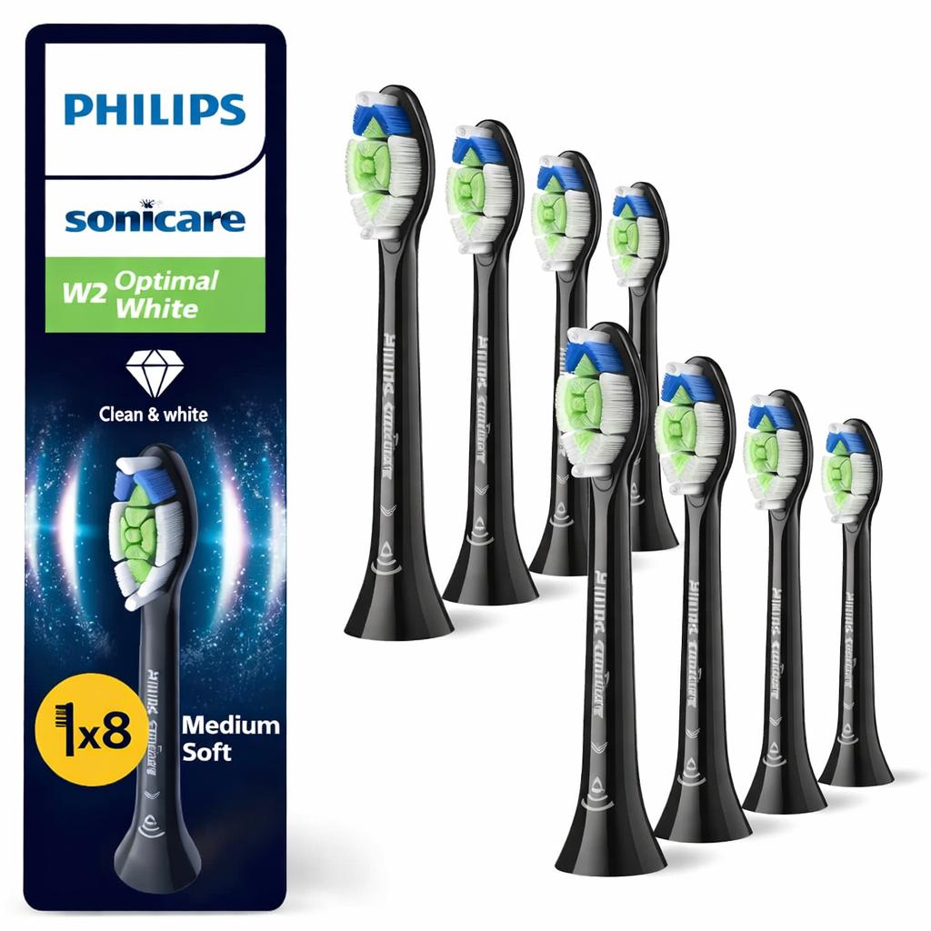 Sonicare W2 Bürstenkopf 8Stk. Schwarz