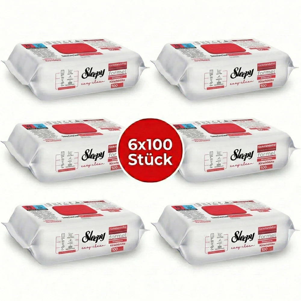 Sleepy Easy Clean  6x100 Orange Pomelo Ananas