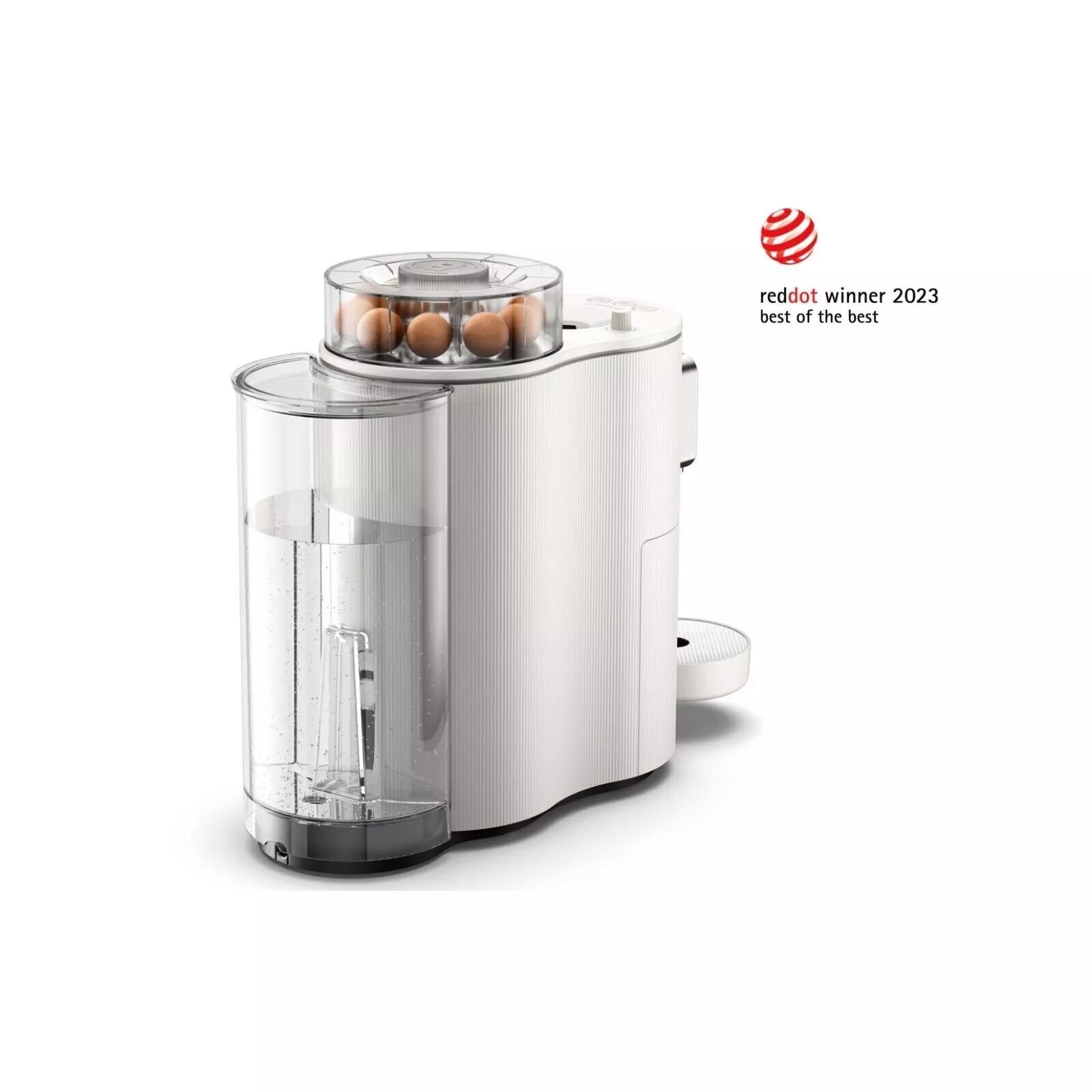 CoffeeB Kaffeemaschine Globe Weiß + 20€ Gutschein