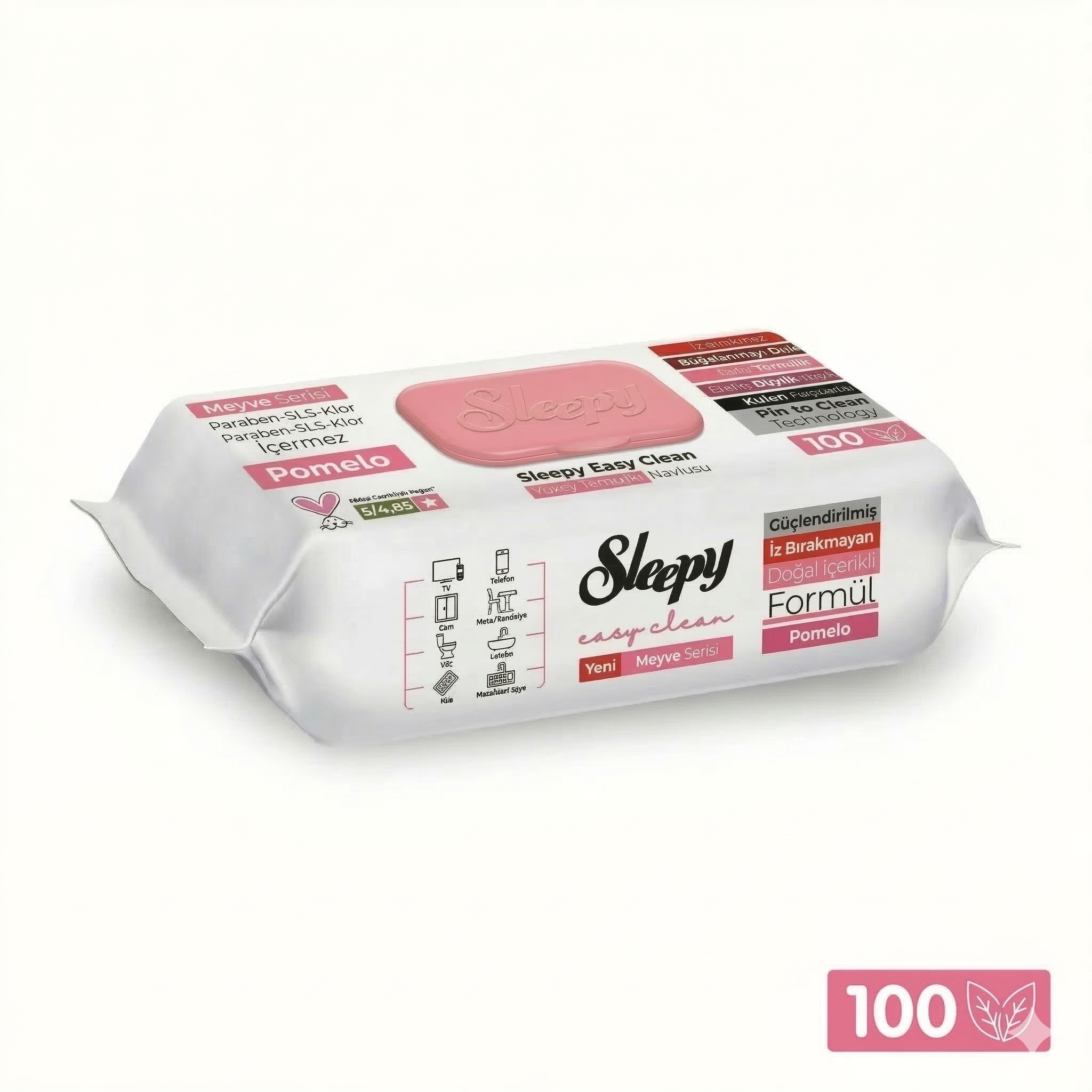 Sleepy Easy Clean MIXSET Neue Sorten Früchte 6x100